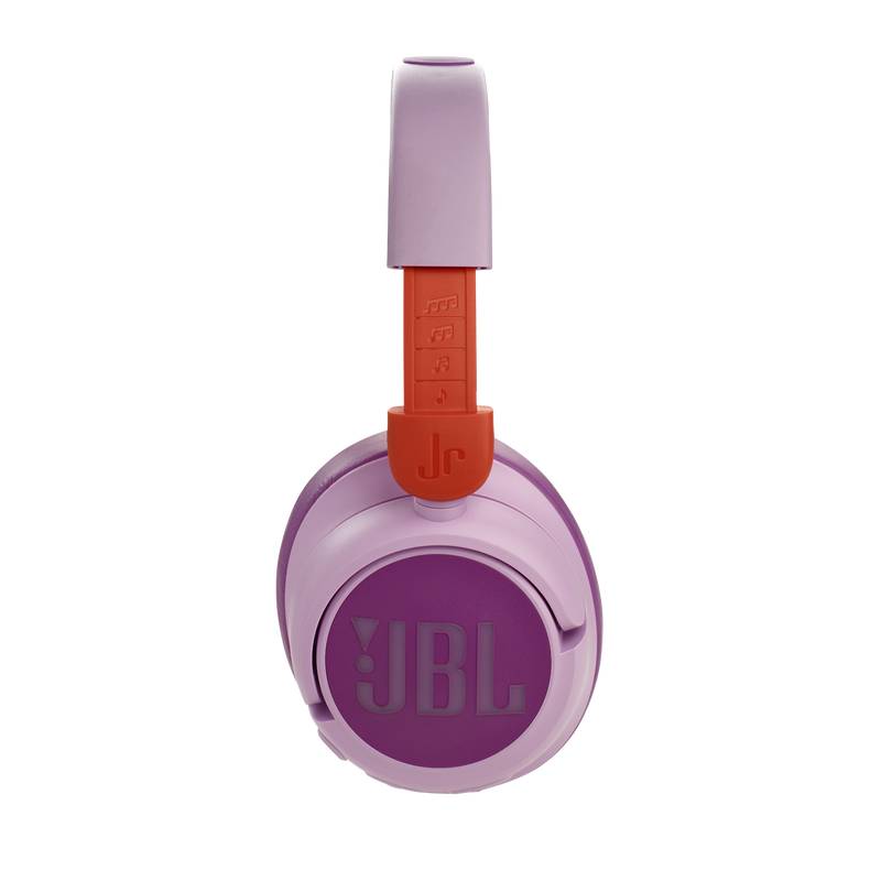 JBL JR 460NC - Pink - Wireless over-ear Noise Cancelling kids headphones - Right image number null
